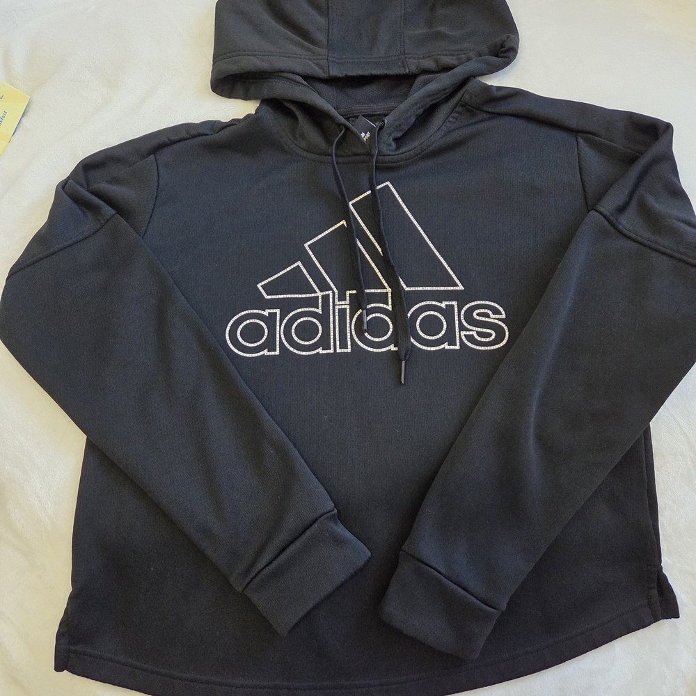 Adidas Dark Blue Hoodie Sweater